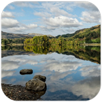 Picture of Rydal Water early evening placemat